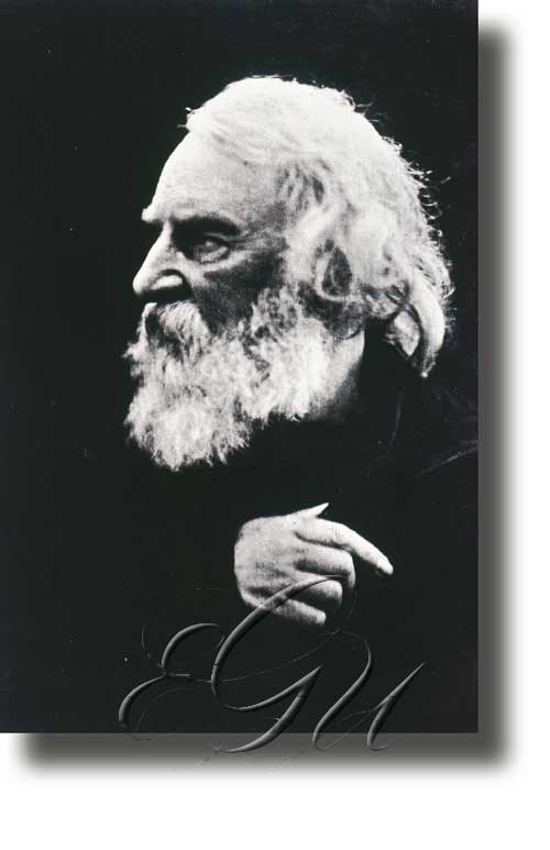Henry Wadsworth Longfellow (1868), fotografado por Julia Margaret Cameron
