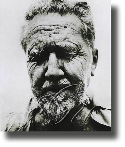 Ezra Loomis Pound, fotografía de 1958, de Richard Avedon