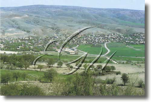 Anatolia Vista da Plataforma Central cerca de Hattusas